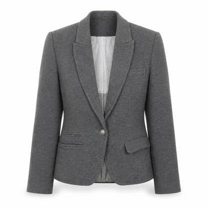Womens UK Size 8 Autograph Regular Grey Suit Jacket