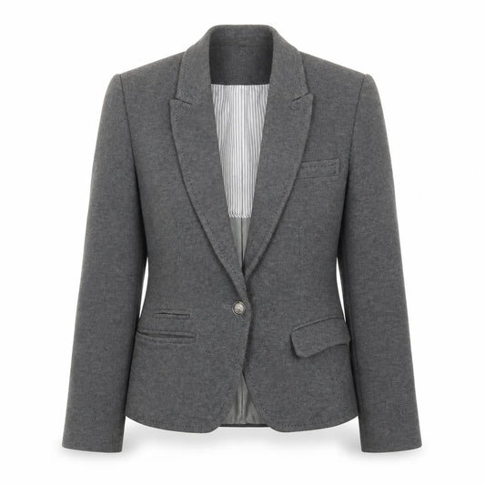 Womens UK Size 8 Autograph Regular Grey Suit Jacket