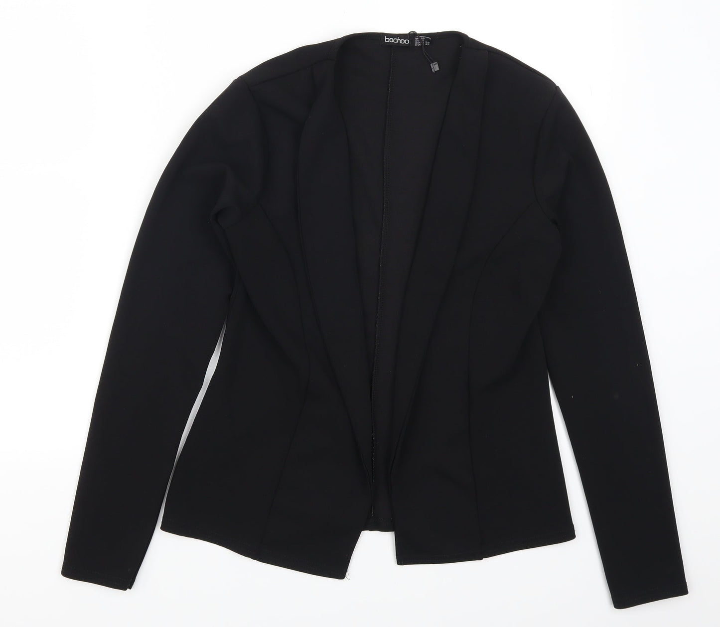 Womens UK Size 10 Boohoo Black Jacket