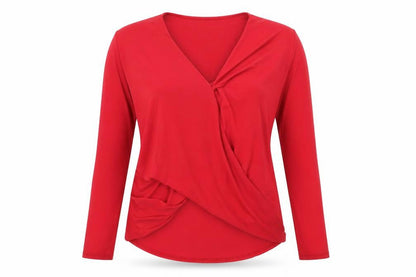 Atmosphere Womens Red   Basic T-Shirt Size 10