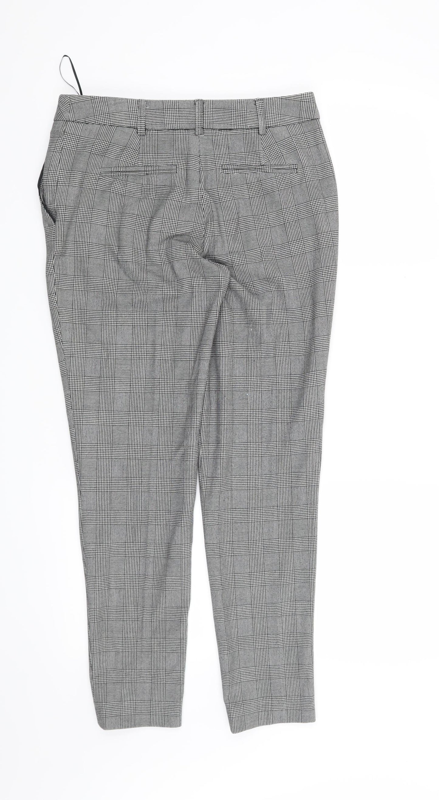 Womens UK Size 6 NEXT Regular Fit  Black Trousers