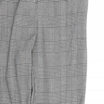 Womens UK Size 6 NEXT Regular Fit  Black Trousers