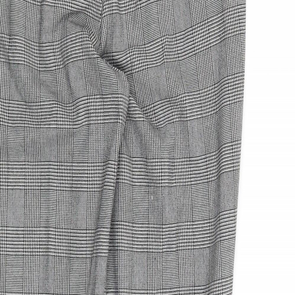 Womens UK Size 6 NEXT Regular Fit  Black Trousers