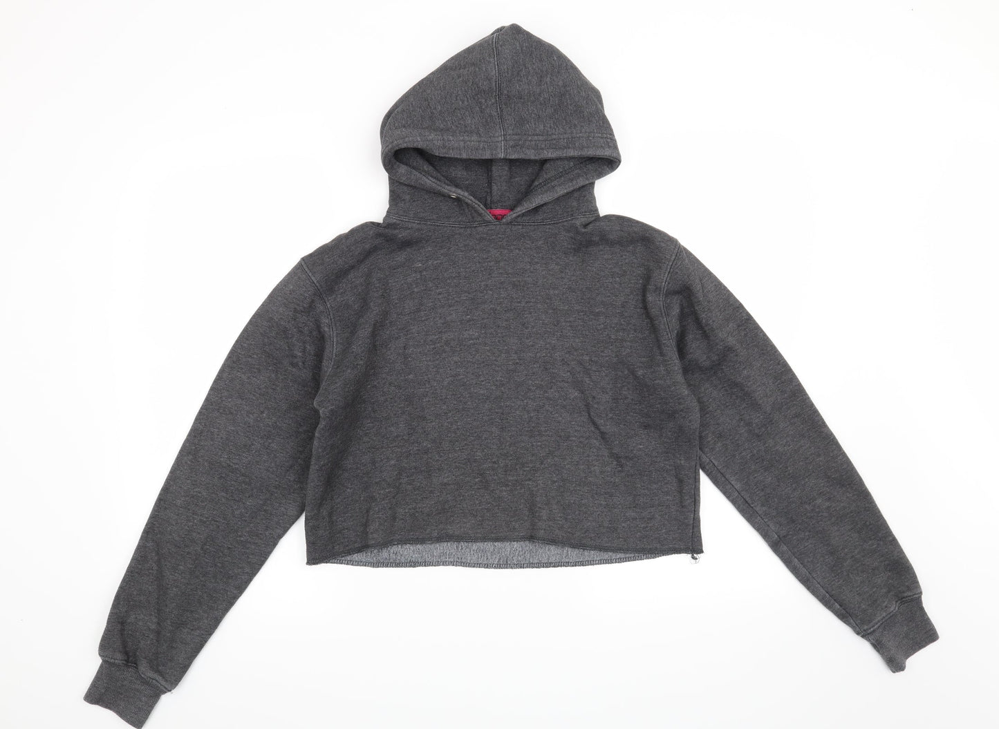 Boohoo Womens Grey   Pullover Hoodie Size S