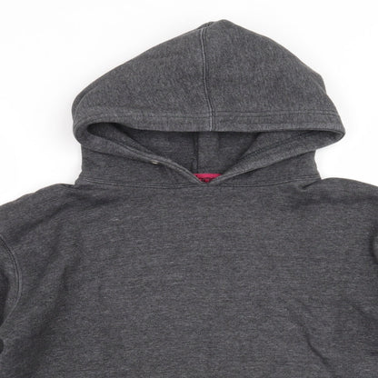 Boohoo Womens Grey   Pullover Hoodie Size S