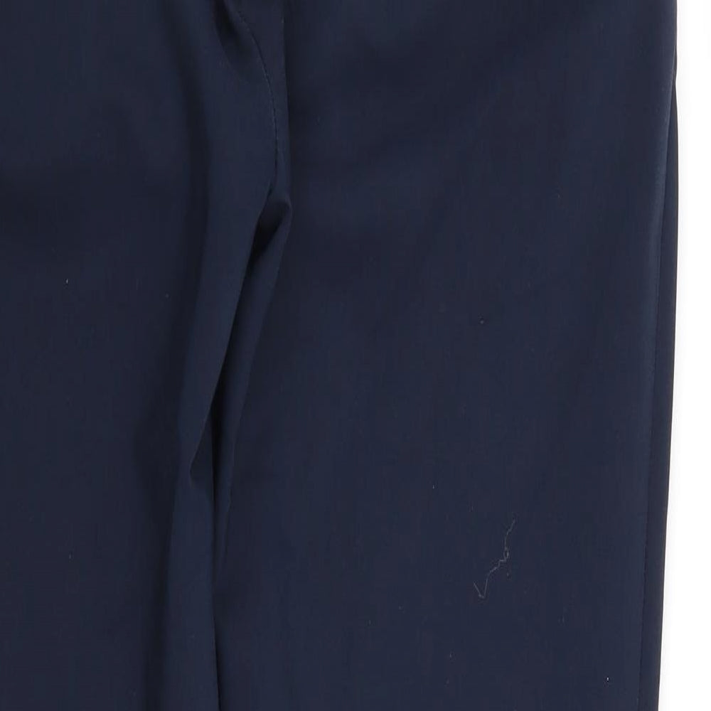 Womens UK Size 4 H&M Regular Fit  Blue Trousers