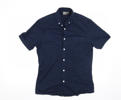 ASOS Mens Blue    Button-Up Size S