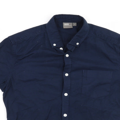 ASOS Mens Blue    Button-Up Size S