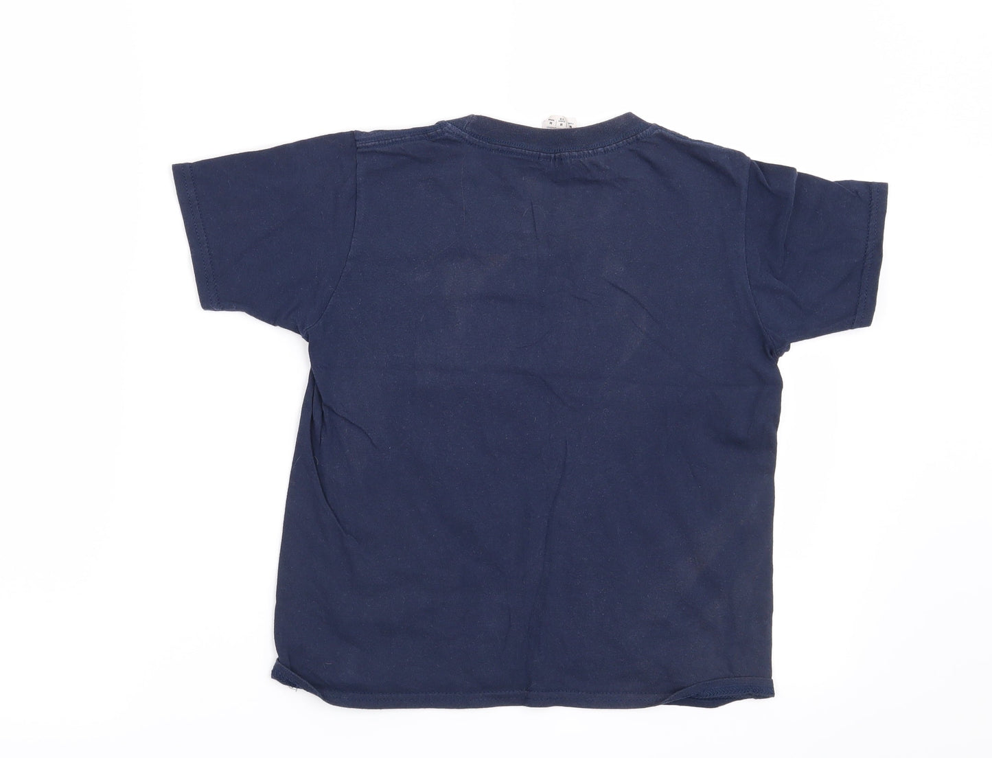 Gildan Boys Blue   Basic T-Shirt Size M  - England Football