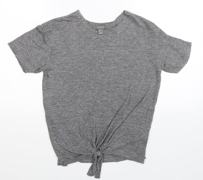 Primark Womens Grey   Basic T-Shirt Size 4