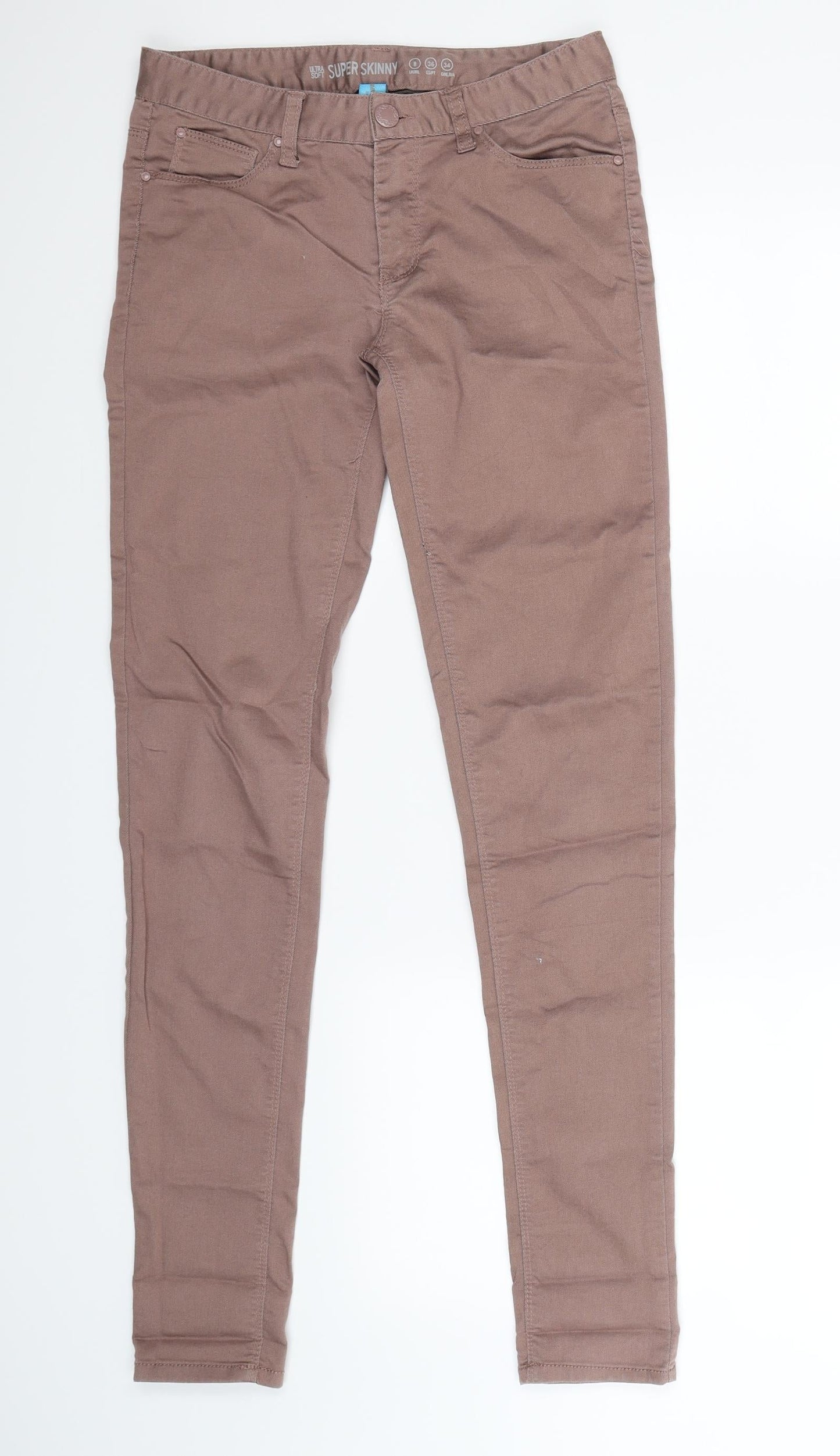 Denim Co Womens Grey  Denim Jegging Jeans Size 8 L30 in