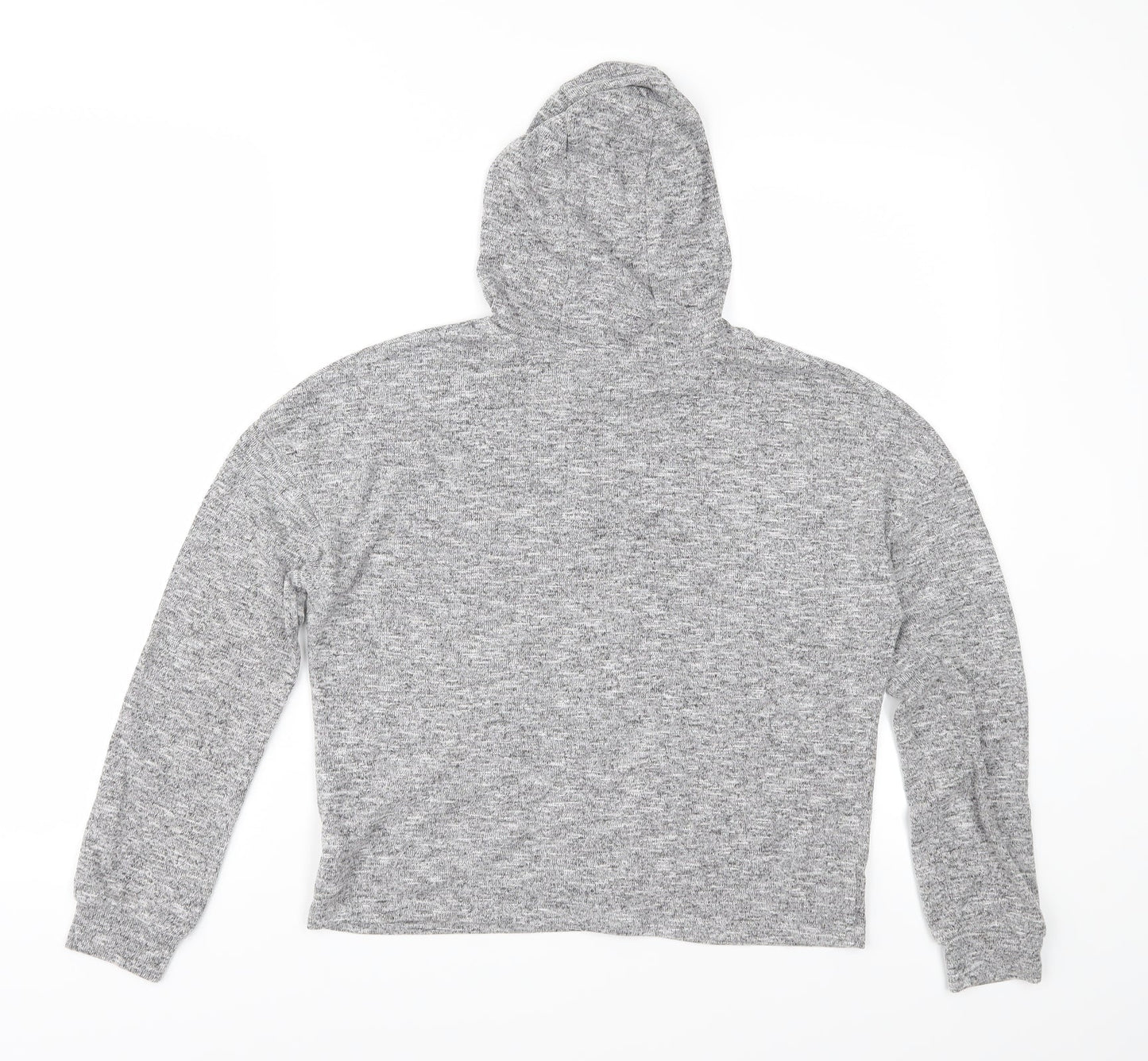 E-vie Girls Grey  Jersey Pullover Hoodie Size 11-12 Years