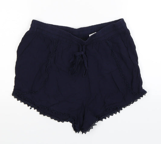 Primark Womens Blue   Utility Shorts Size 10
