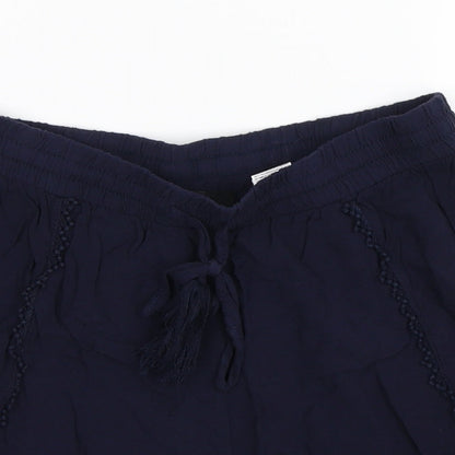 Primark Womens Blue   Utility Shorts Size 10