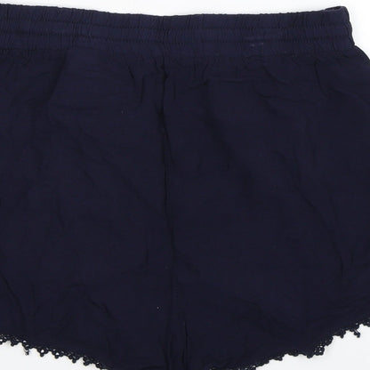 Primark Womens Blue   Utility Shorts Size 10