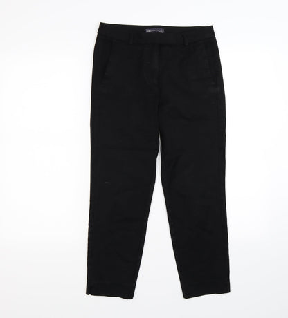 Womens UK Size 8 Marks and Spencer Regular Fit Snow Pants Black Trousers