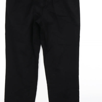 Womens UK Size 8 Marks and Spencer Regular Fit Snow Pants Black Trousers