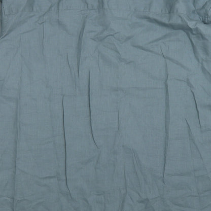 Mens UK Size XL Livergy Blue  Button-Up Long Sleeve Casual Shirt