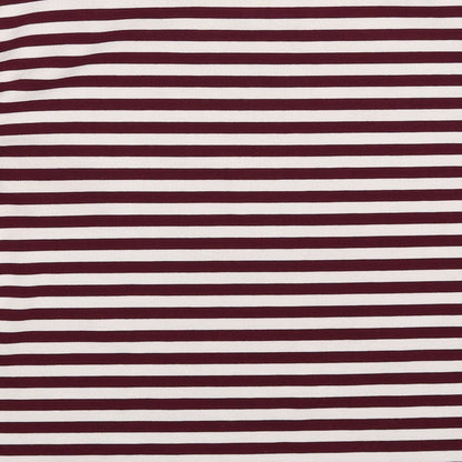 Gap Womens Red Striped  Pullover Jumper Size XS  - frill sleeve