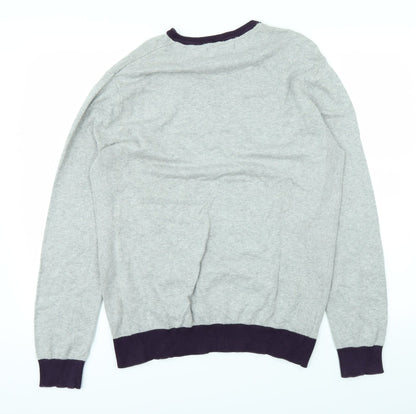 Twisted Soul Mens Grey   Pullover Jumper Size M