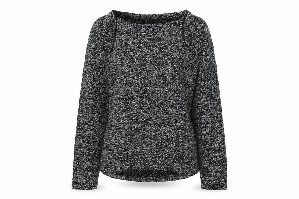 Front view of George women’s black jumper, size UK 12