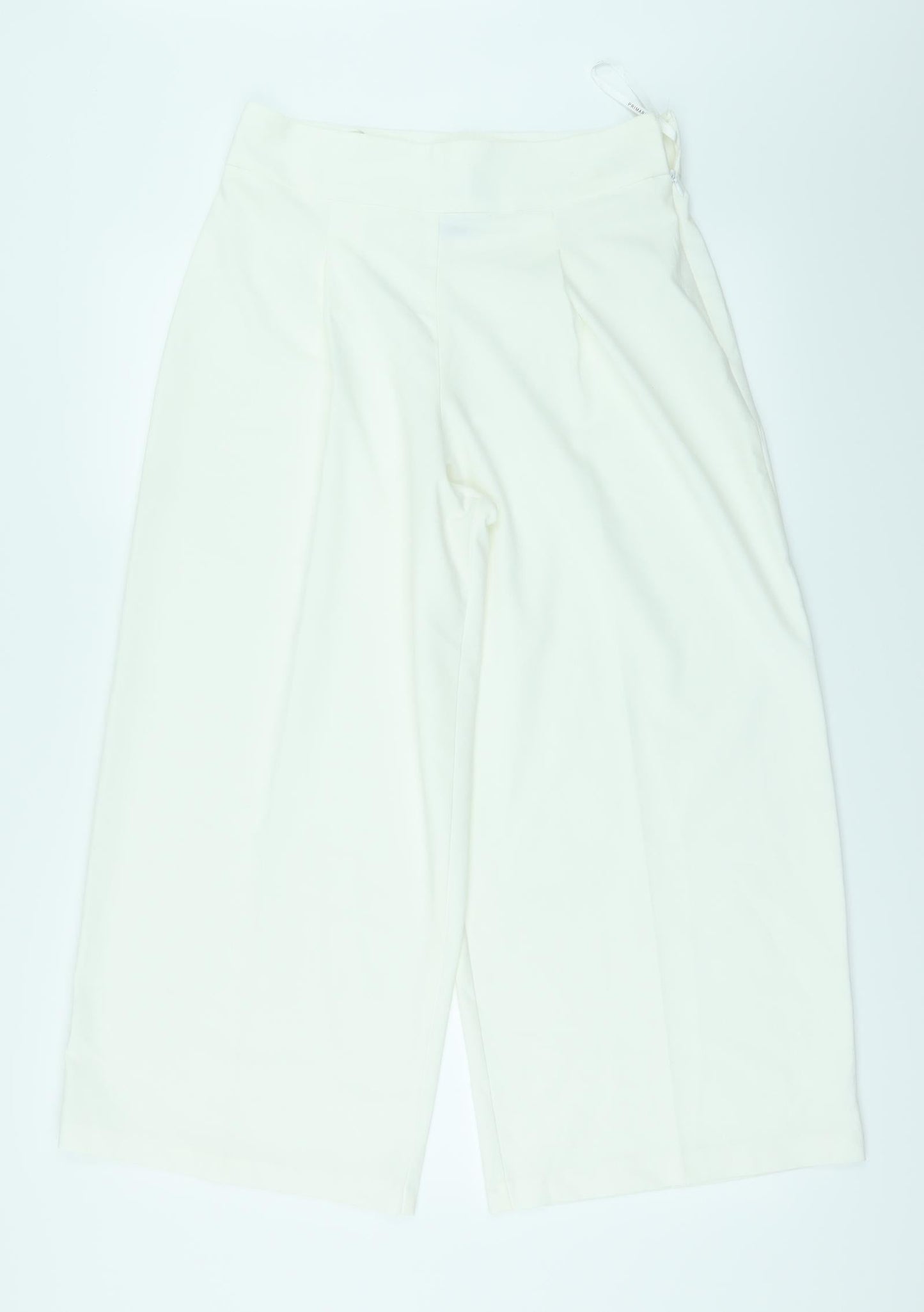 Primark Womens White   Trousers  Size 12 L25 in