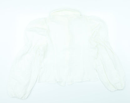SheIn Womens White   Cardigan Jumper Size XL