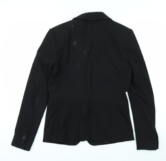 Womens UK Size 8 H&M Black Jacket
