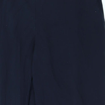 Womens UK Size 14 Marks and Spencer Regular Fit  Blue Trousers