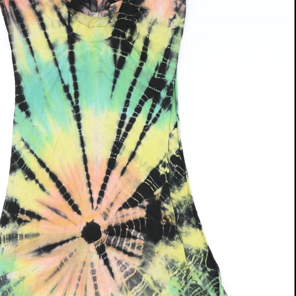 Womens UK Size M ASOS Multicoloured Basic Tank