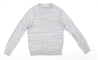 H&M Mens Blue   Pullover Jumper Size S