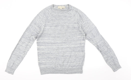 H&M Mens Blue   Pullover Jumper Size S