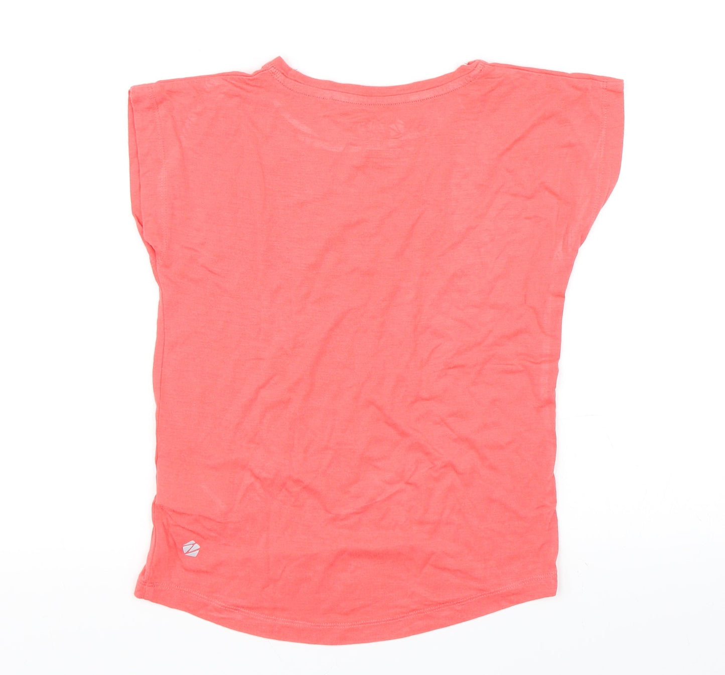 Zakti Girls Pink   Basic T-Shirt Size 7-8 Years