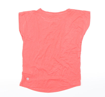 Zakti Girls Pink   Basic T-Shirt Size 7-8 Years