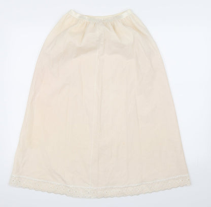 BHS Womens Beige   Pettiskirt Skirt Size 12