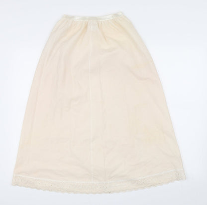 BHS Womens Beige   Pettiskirt Skirt Size 12