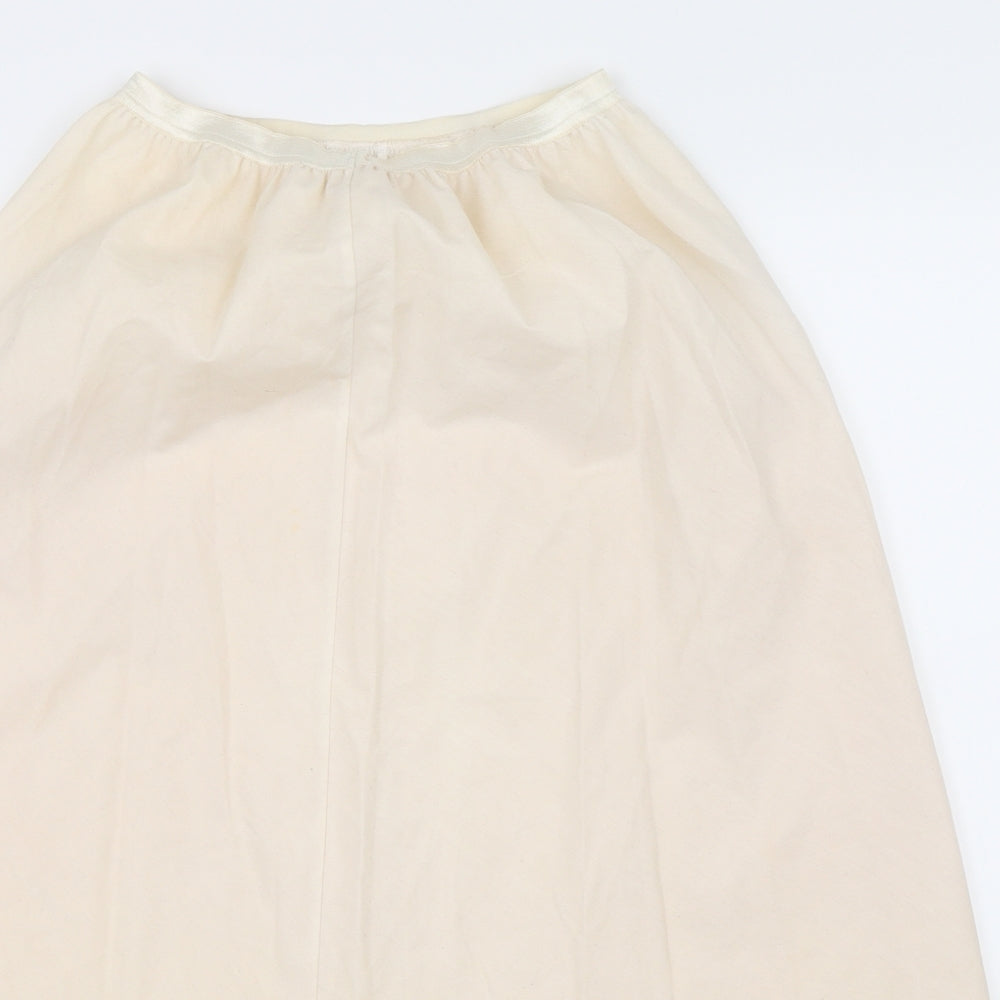 BHS Womens Beige   Pettiskirt Skirt Size 12