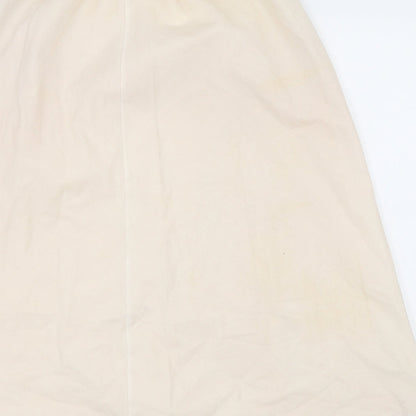 BHS Womens Beige   Pettiskirt Skirt Size 12