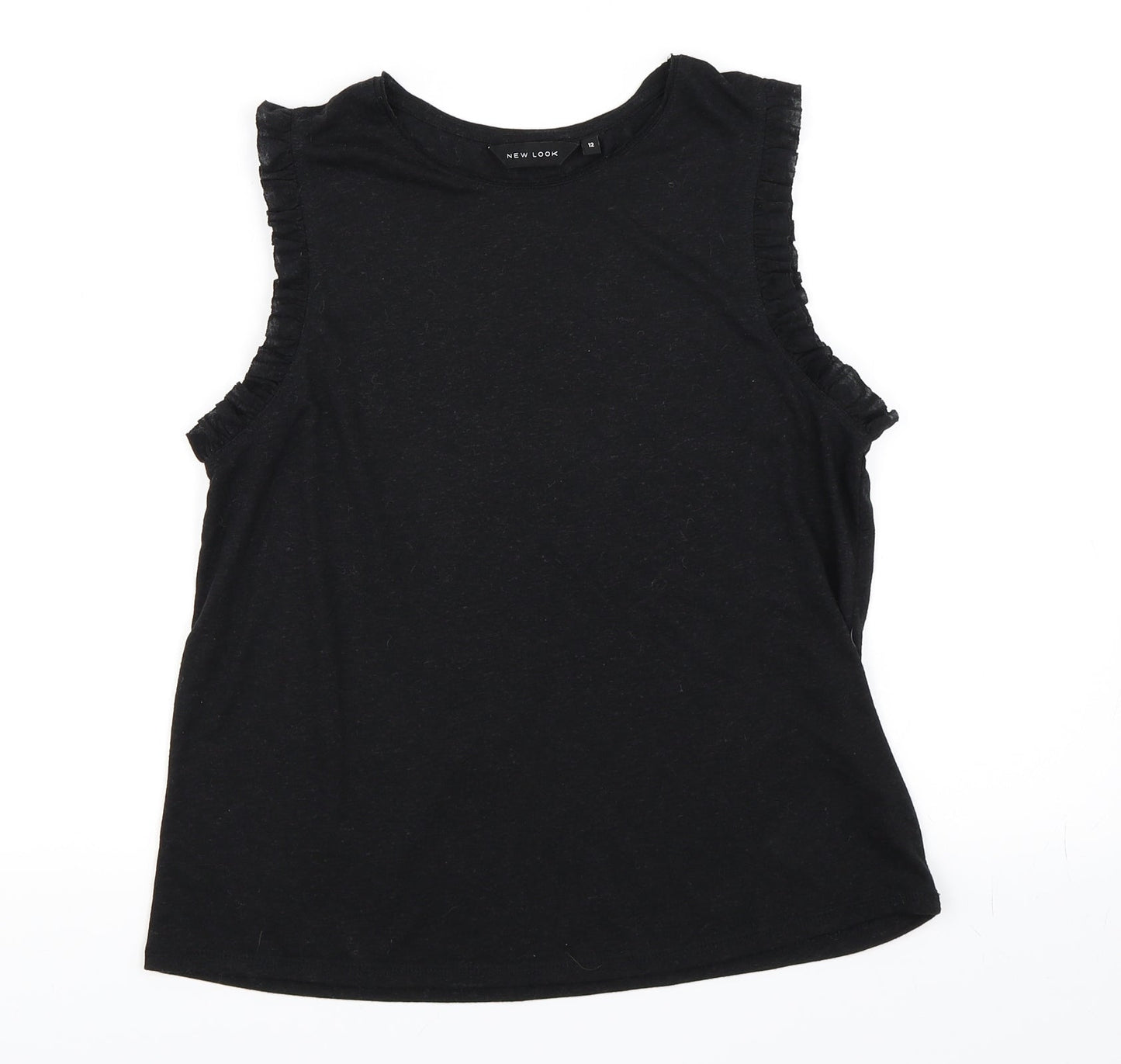 Newlook Womens Black   Basic Tank Size 12
