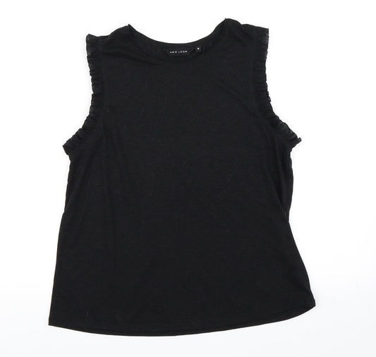 Newlook Womens Black   Basic Tank Size 12