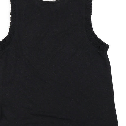 Newlook Womens Black   Basic Tank Size 12