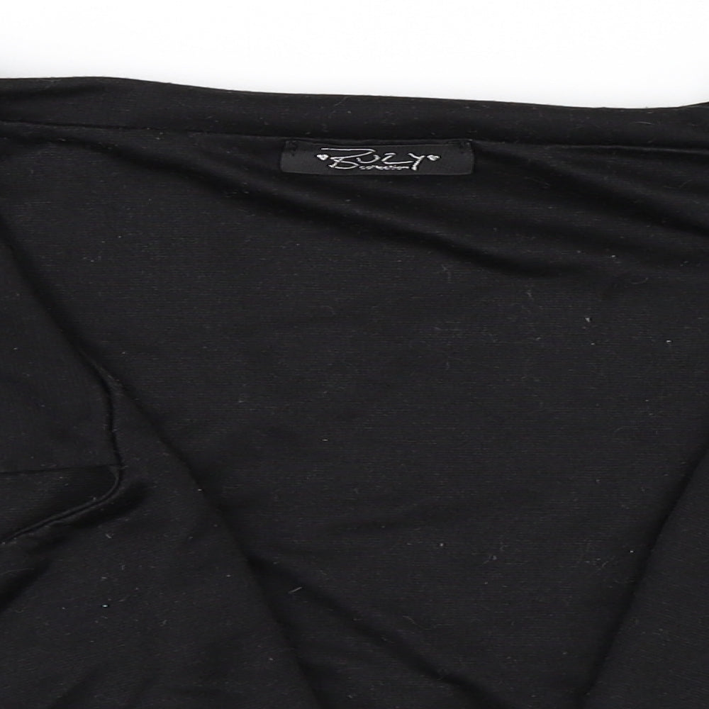 Buzy Womens Black   Cardigan Jumper Size S