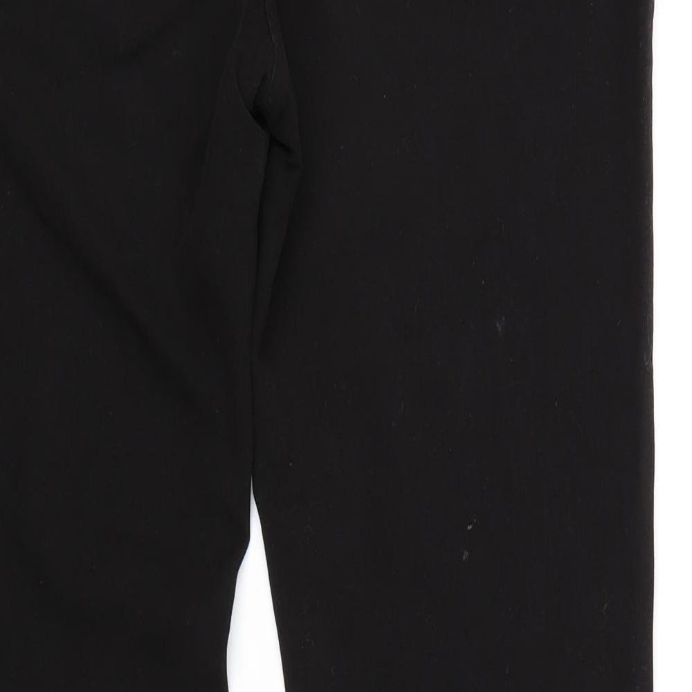 Womens UK Size 10 NEXT Regular Fit  Black Trousers