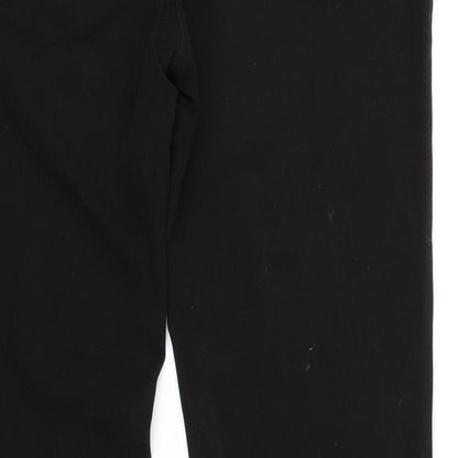 Womens UK Size 10 NEXT Regular Fit  Black Trousers