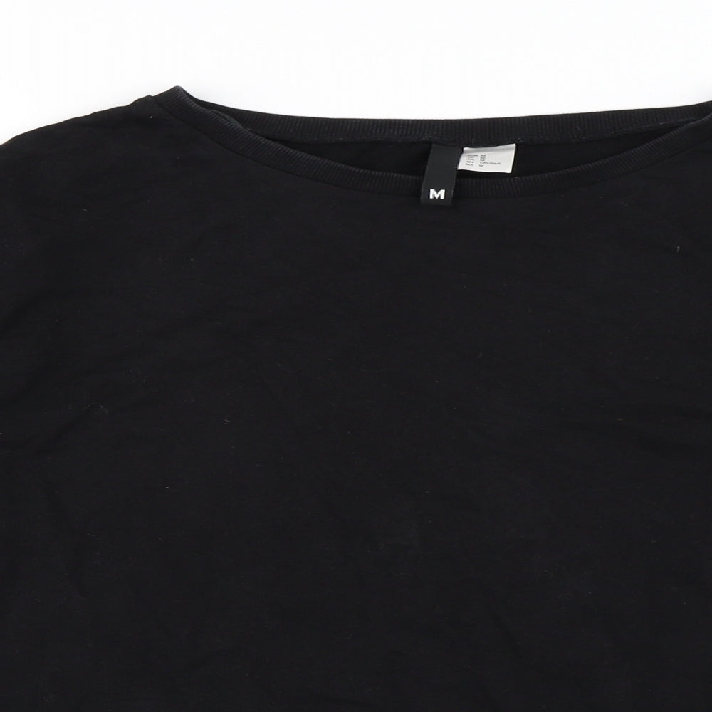 Mens UK Size M H&M Black Pullover Sweatshirt