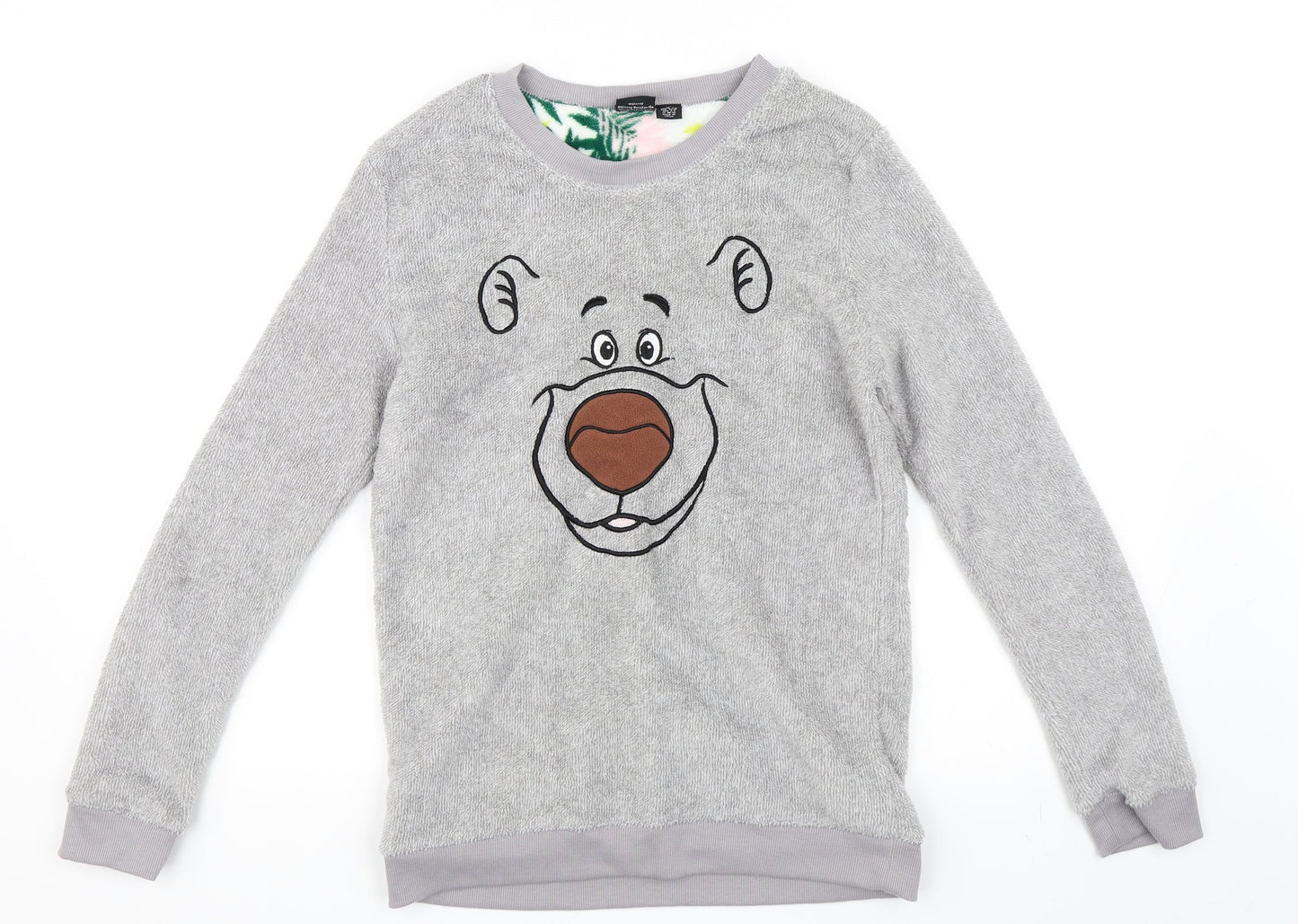 Primark Womens Grey   Pullover Sweatshirt Size 6  - The Jungle Book