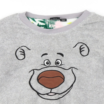 Primark Womens Grey   Pullover Sweatshirt Size 6  - The Jungle Book
