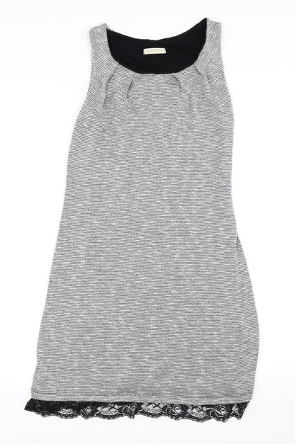 Additional front view of Risskio women’s black a-line, size S