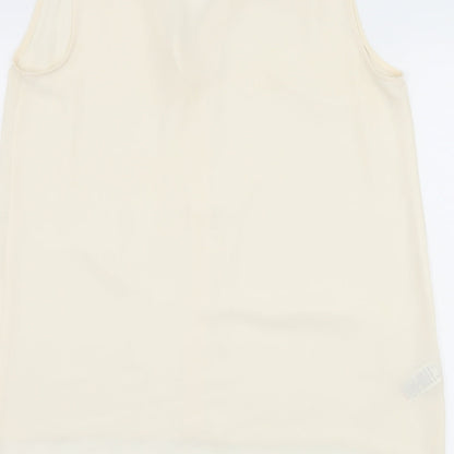 Womens UK Size 10 NEXT Ivory Basic Blouse