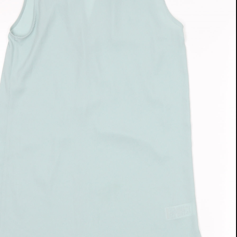 Womens UK Size 6 NEXT Green Basic Blouse